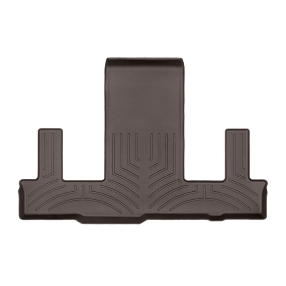 WeatherTech Custom Fit FloorLiners compatible with Escalade, Tahoe, Escalade-V, Yukon - 3rd Row, Cocoa