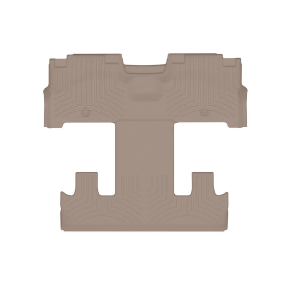 WeatherTech Custom Fit FloorLiners compatible with Expedition Max, Navigator L - One piece - 2nd and 3rd row coverage, Tan