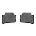 thumbnail image 1 of WeatherTech Custom Fit FloorLiners compatible with F-Pace, Velar - 2nd Row (2-Piece Liner), Black, 1 of 5