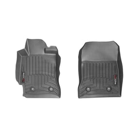 WeatherTech Custom Fit FloorLiners compatible with FR-S, 86, BRZ - 1st Row (Driver & Passenger), Black