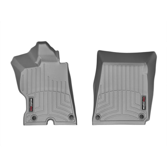 WeatherTech Custom Fit FloorLiners compatible with Ferrari FF, GTC4Lusso - 1st Row (Driver & Passenger), Grey