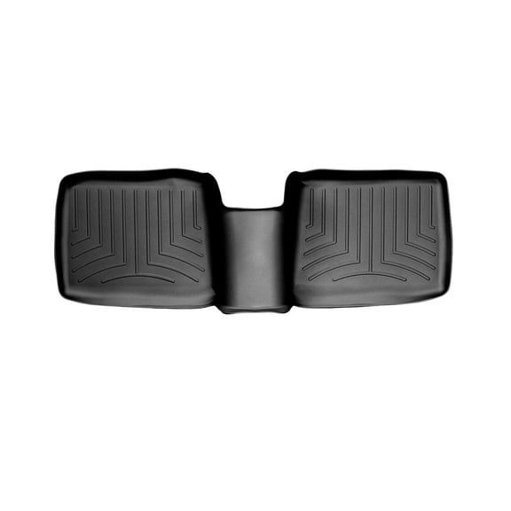 WeatherTech Custom Fit FloorLiners compatible with Taurus, Freestyle, Five Hundred, Taurus X, Montego, Sable - 2nd Row, Black