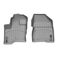 thumbnail image 1 of WeatherTech Custom Fit FloorLiners compatible with MKT, Flex - 1st Row (Driver & Passenger), Grey, 1 of 5