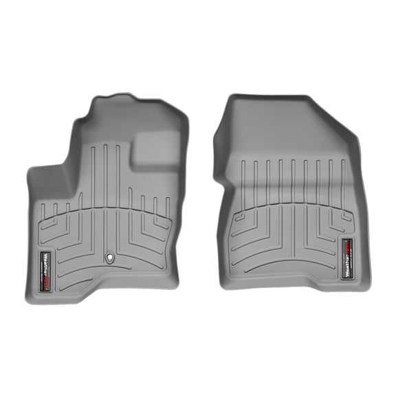 WeatherTech Custom Fit FloorLiners compatible with MKT, Flex - 1st Row (Driver & Passenger), Grey