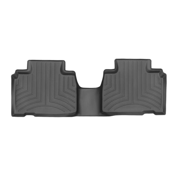 WeatherTech Custom Fit FloorLiners compatible with Ford Edge ST, Edge - 2nd Row, Black