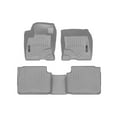 thumbnail image 1 of WeatherTech Custom Fit FloorLiners compatible with Ford Escape Hybrid, Escape Plug-In Hybrid - 1st & 2nd Row, Grey, 1 of 5