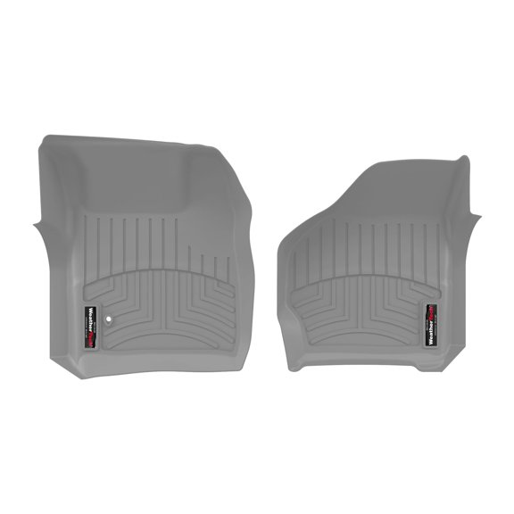 WeatherTech Custom Fit FloorLiners compatible with Ford Excursion, Super Duty - 1st Row (Driver & Passenger), Grey