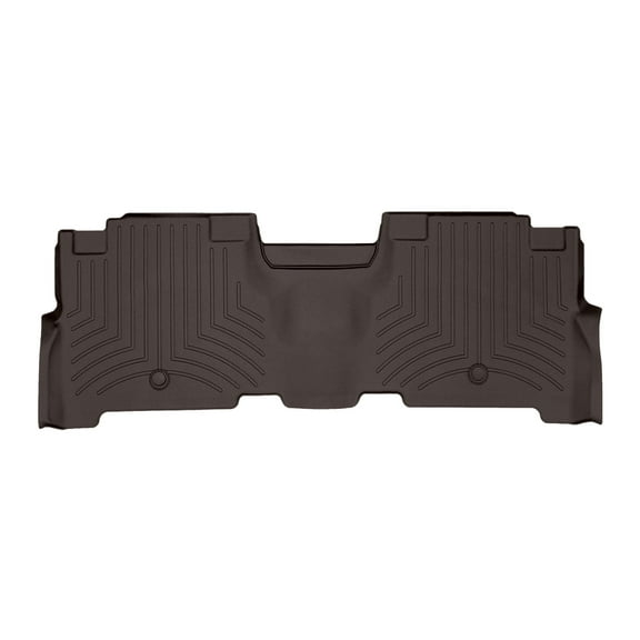 WeatherTech Custom Fit FloorLiners compatible with Ford Expedition, Expedition Max - 2nd Row, Cocoa