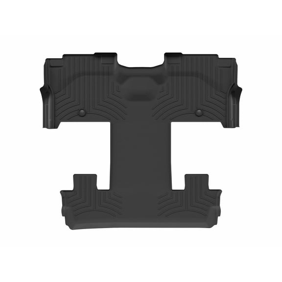 WeatherTech Custom Fit FloorLiners compatible with Ford Expedition Max, Expedition - One piece - 2nd and 3rd row coverage, Black