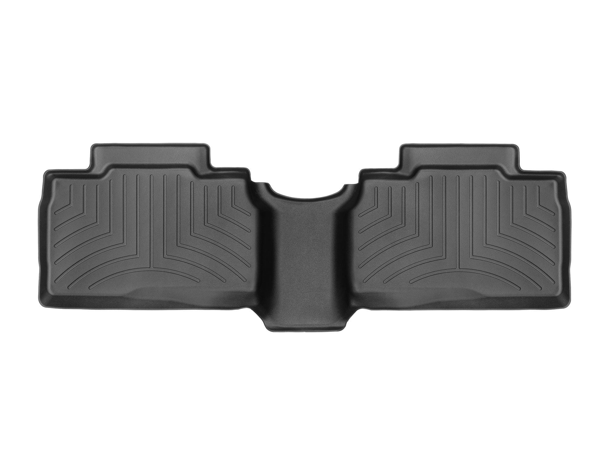 WeatherTech Custom Fit FloorLiners compatible with Ford Explorer, Explorer ST - 2nd Row, Black