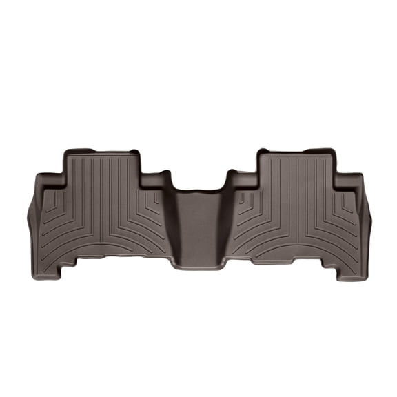 WeatherTech Custom Fit FloorLiners compatible with 4Runner, GX - 2nd Row, Cocoa