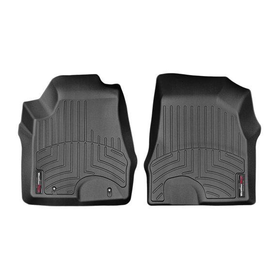 WeatherTech Custom Fit FloorLiners compatible with RX, Highlander - 1st Row (Driver & Passenger), Black