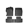 thumbnail image 1 of WeatherTech Custom Fit FloorLiners compatible with Honda Civic, Civic Si - 1st & 2nd Row, Black, 1 of 5