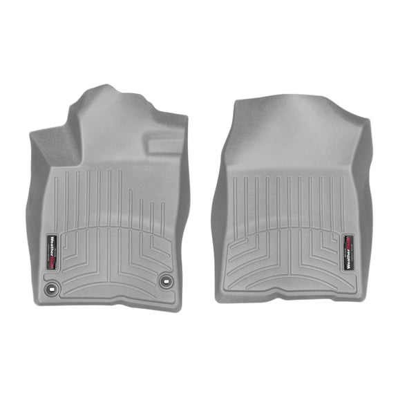 WeatherTech Custom Fit FloorLiners compatible with Honda Civic Si, Civic - 1st Row (Driver & Passenger), Grey
