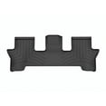 thumbnail image 1 of WeatherTech Custom Fit FloorLiners compatible with Hyundai Santa Fe, Santa Fe Hybrid - 3rd Row, Black, 1 of 4