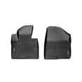 thumbnail image 1 of WeatherTech Custom Fit FloorLiners compatible with Hyundai Santa Fe XL, Santa Fe - 1st Row (Driver & Passenger), Black, 1 of 5