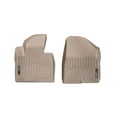 thumbnail image 1 of WeatherTech Custom Fit FloorLiners compatible with Hyundai Santa Fe XL, Santa Fe - 1st Row (Driver & Passenger), Tan, 1 of 5