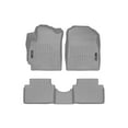 thumbnail image 1 of WeatherTech Custom Fit FloorLiners compatible with Hyundai Veloster, Veloster N - 1st & 2nd Row, Grey, 1 of 5