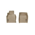 thumbnail image 1 of WeatherTech Custom Fit FloorLiners compatible with Infiniti M, Q70 - 1st Row (Driver & Passenger), Tan, 1 of 5