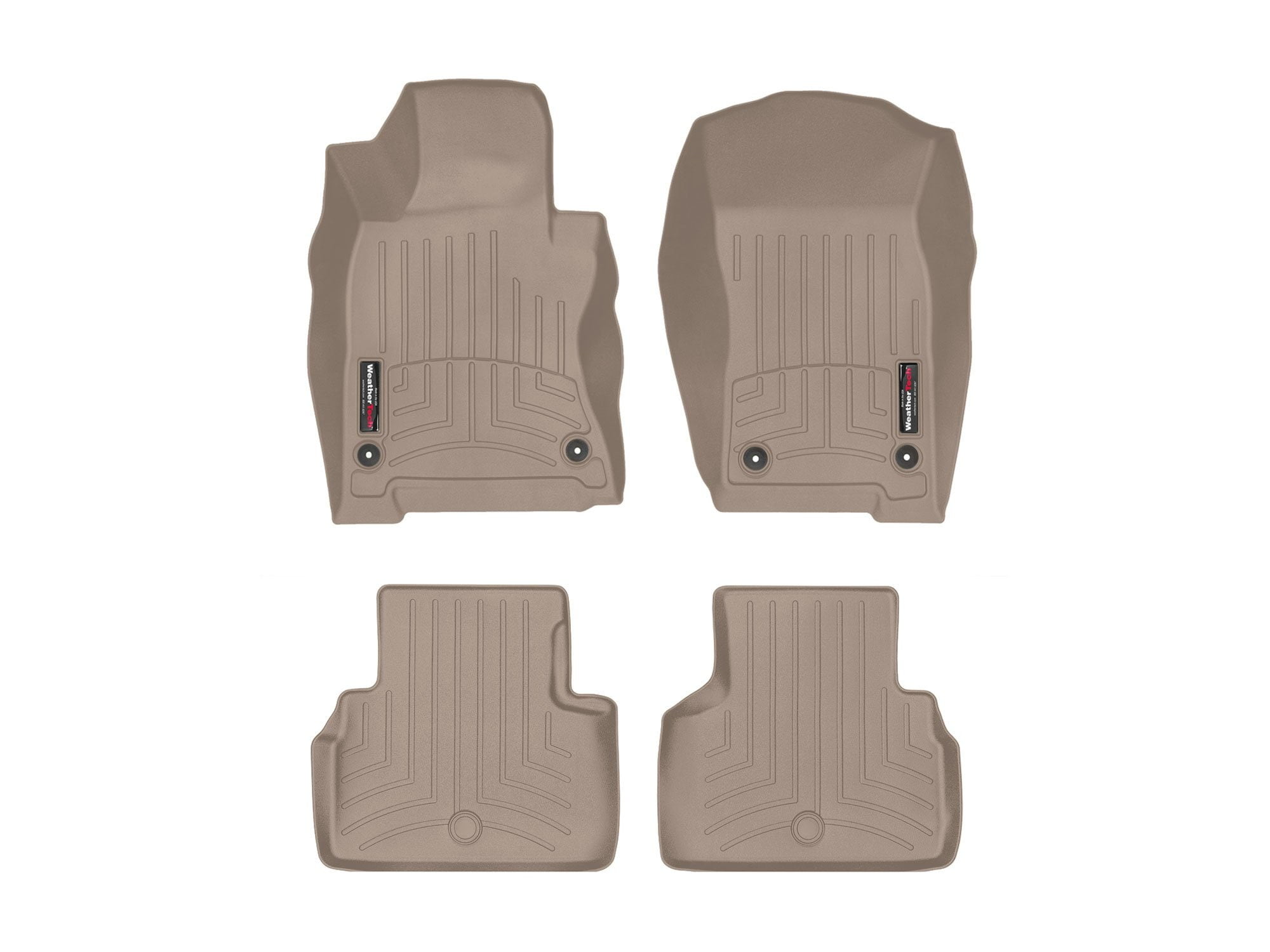 WeatherTech FloorLiner For Trucks/SUVs – Laser-Measured, All-Weather Protection (Cocoa Color)