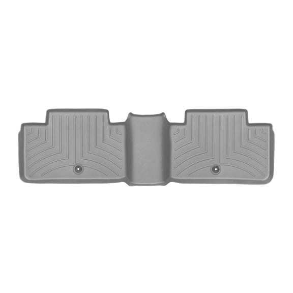 WeatherTech Custom Fit FloorLiners compatible with Infiniti QX55, QX50 - 2nd Row, Grey