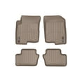 thumbnail image 1 of WeatherTech Custom Fit FloorLiners compatible with Jeep Patriot, Compass - 1st & 2nd Row (2-pc. Rear Liner), Tan, 1 of 5