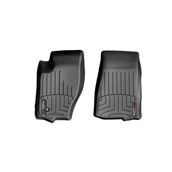 WeatherTech Custom Fit FloorLiners compatible with Jeep Grand Cherokee, Commander - 1st Row (Driver & Passenger), Black