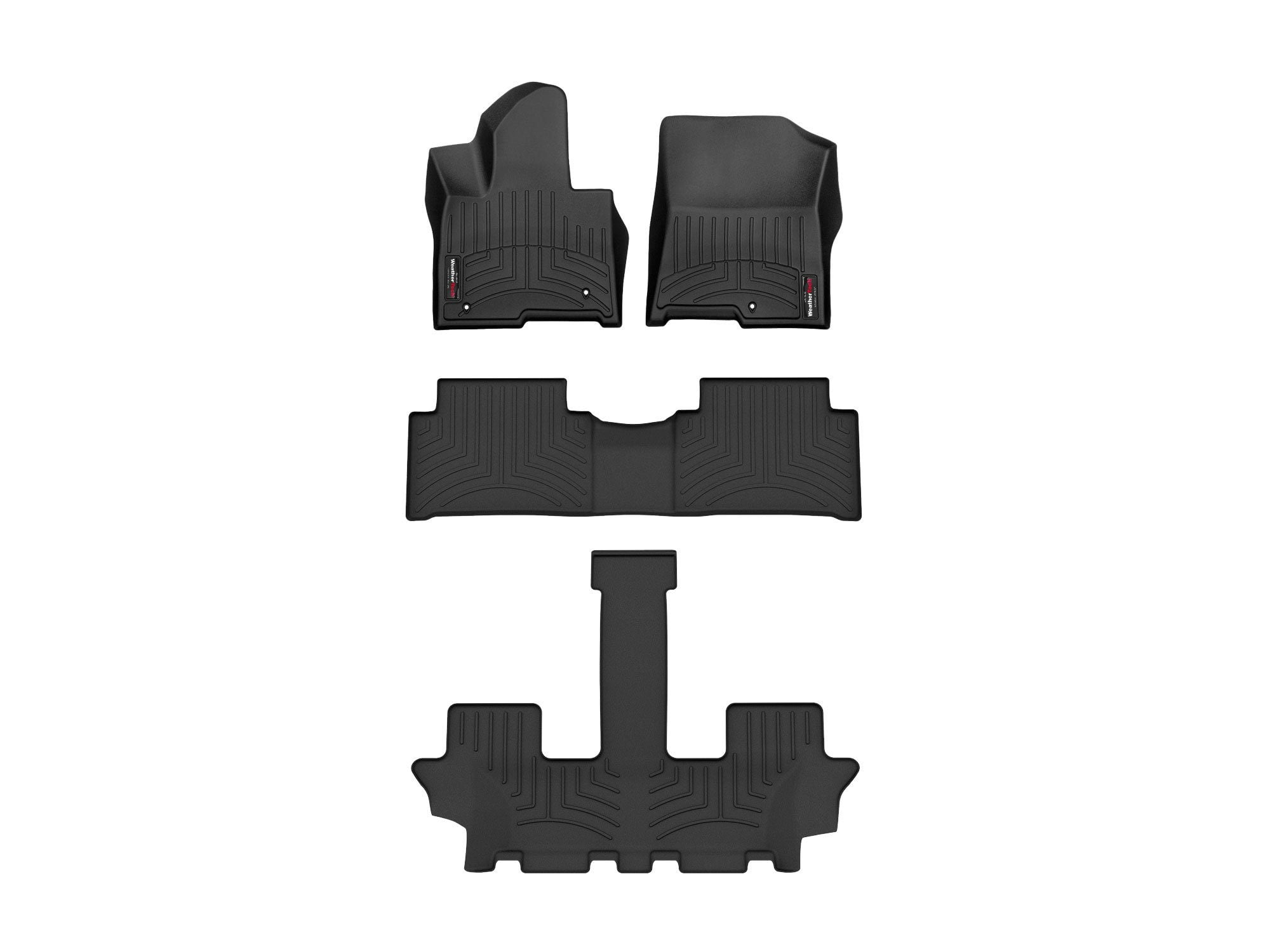 WeatherTech Front FloorLiner For Select Hyundai Accent Models – Laser-Measured, Black, All-Weather Protection - View #9