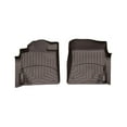 thumbnail image 1 of WeatherTech Custom Fit FloorLiners compatible with Land Cruiser, LX - 1st Row (Driver & Passenger), Cocoa, 1 of 5