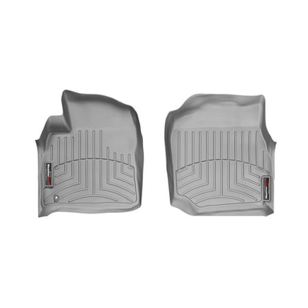 WeatherTech Custom Fit FloorLiners compatible with LX, Land Cruiser - 1st Row (Driver & Passenger), Grey
