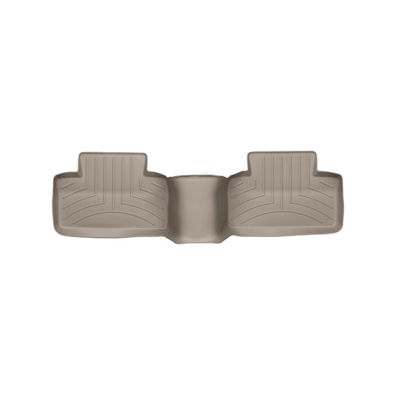 WeatherTech Custom Fit FloorLiners compatible with Land Rover Range Rover Evoque - 2nd Row, Tan