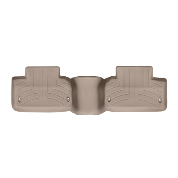 WeatherTech Custom Fit FloorLiners compatible with 2017-2019 Land Rover Range Rover Evoque - 2nd Row, Tan
