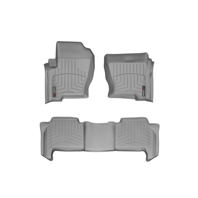 WeatherTech Custom Fit FloorLiners compatible with Land Rover Range Rover Sport - 1st & 2nd Row, Grey