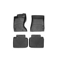 thumbnail image 1 of WeatherTech Custom Fit FloorLiners compatible with Lexus GS 300, GS 350/GS 460 - 1st & 2nd Row (2-pc. Rear Liner), Black, 1 of 5