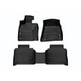 thumbnail image 1 of WeatherTech Custom Fit FloorLiners compatible with Lexus LS Hybrid, LS - 1st & 2nd Row, Black, 1 of 5