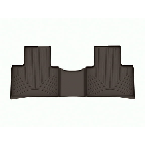 WeatherTech Custom Fit FloorLiners compatible with Lexus RX Hybrid, RX, RX 500h, RX Plug-In Hybrid - 2nd Row, Cocoa
