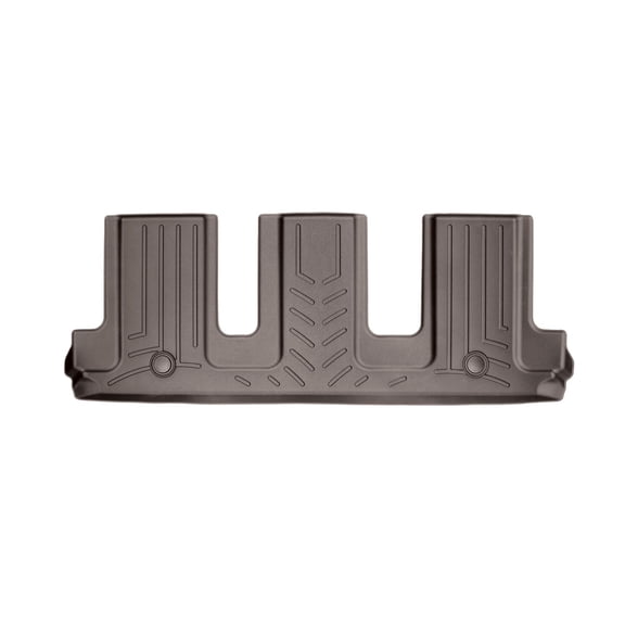 WeatherTech Custom Fit FloorLiners compatible with Lexus RX Hybrid, RX - 3rd Row, Cocoa