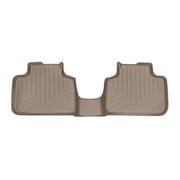 WeatherTech Custom Fit FloorLiners compatible with MINI E Countryman Plug-In Hybrid, SE Countryman - 2nd Row, Tan