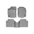 thumbnail image 1 of WeatherTech Custom Fit FloorLiners compatible with Fusion, MKZ - 1st & 2nd Row, Grey, 1 of 5