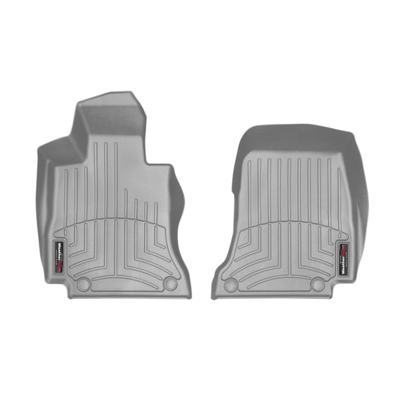 WeatherTech Custom Fit FloorLiners compatible with Mercedes CLS Coupe, AMG CLS 53 Coupe, CLS-Class, AMG CLS 53 - 1st Row (Driver & Passenger), Grey