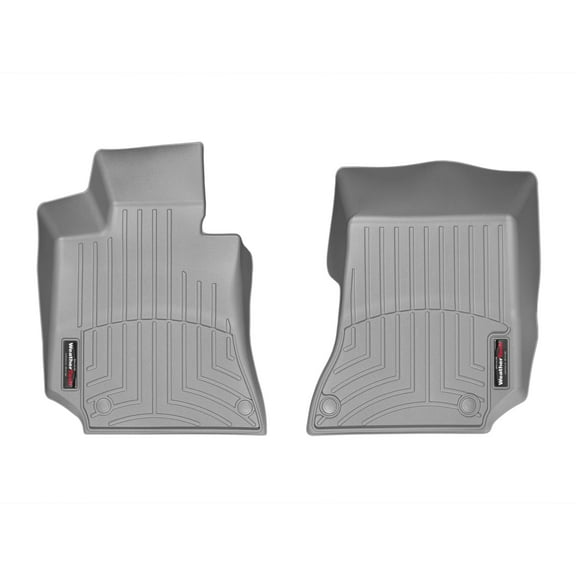 WeatherTech Custom Fit FloorLiners compatible with Mercedes CLS-Class, E 63 AMG, E-Class, AMG CLS 63 S, CLS 63 AMG, AMG E 63 S - 1st Row (Driver & Passenger), Grey