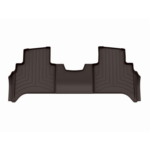 WeatherTech Custom Fit FloorLiners compatible with Mercedes AMG G 63 SUV, G-Class SUV, gclasssuveqtech - 2nd Row, Cocoa