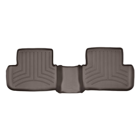WeatherTech Custom Fit FloorLiners compatible with Mercedes CLA-Class, AMG GLA 45, CLA 45 AMG, GLA-Class, AMG CLA 45, GLA 45 AMG - 2nd Row, Cocoa