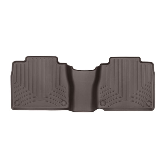 WeatherTech Custom Fit FloorLiners compatible with Mercedes GLS-Class, GLS SUV, AMG GLS 63, AMG GLS 63 SUV - 2nd Row, Cocoa