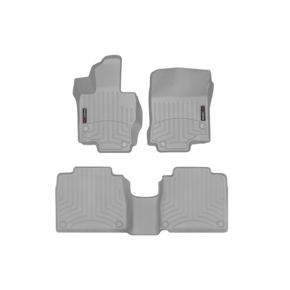 WeatherTech Custom Fit FloorLiners compatible with Mercedes GLS-Class, GLS SUV, AMG GLS 63, AMG GLS 63 SUV - 1st & 2nd Row, Grey