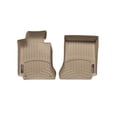 thumbnail image 1 of WeatherTech Custom Fit FloorLiners compatible with Mercedes E-Class, C 63 AMG, C-Class - 1st Row (Driver & Passenger), Tan, 1 of 5