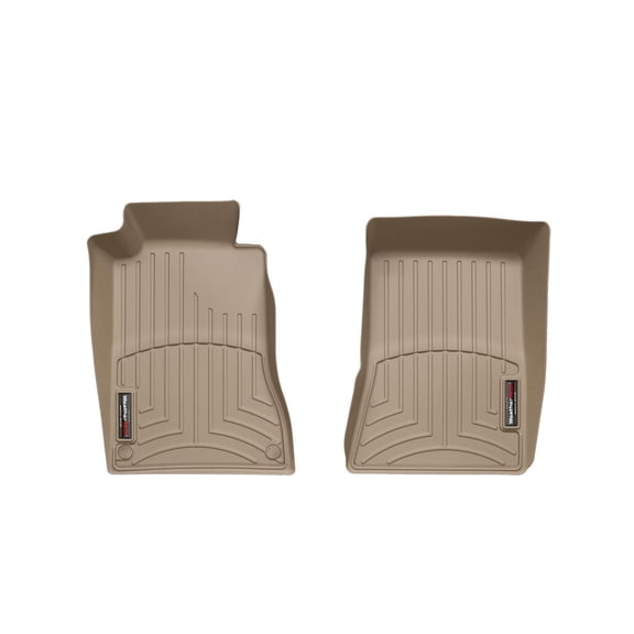 WeatherTech Custom Fit FloorLiners compatible with Mercedes C 32 AMG, C 55 AMG, C-Class - 1st Row (Driver & Passenger), Tan