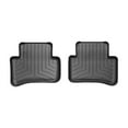 thumbnail image 1 of WeatherTech Custom Fit FloorLiners compatible with Mercedes C 32 AMG, C 55 AMG, C-Class - 2nd Row (2-Piece Liner), Black, 1 of 5