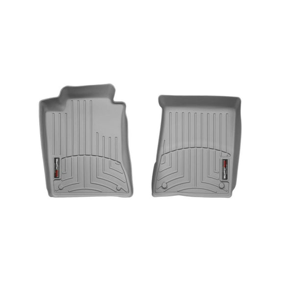 WeatherTech Custom Fit FloorLiners compatible with Mercedes E 63 AMG, CLS 63 AMG, CLS-Class, CLS 55 AMG, E 55 AMG, E-Class - 1st Row (Driver & Passenger), Grey