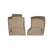 WeatherTech Custom Fit FloorLiners compatible with Mercedes E-Class, E 55 AMG, E 63 AMG - 1st Row Driver & Passenger, Tan